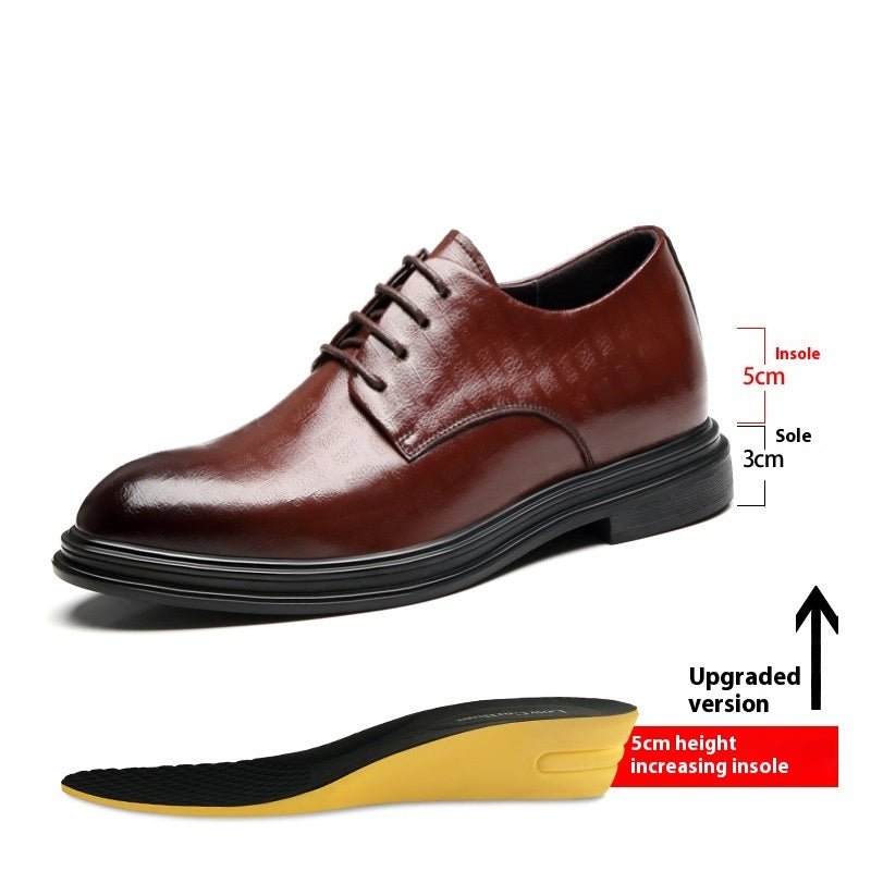 Chaussures en cuir respirantes pour homme, tenues de soirée et d'affaires