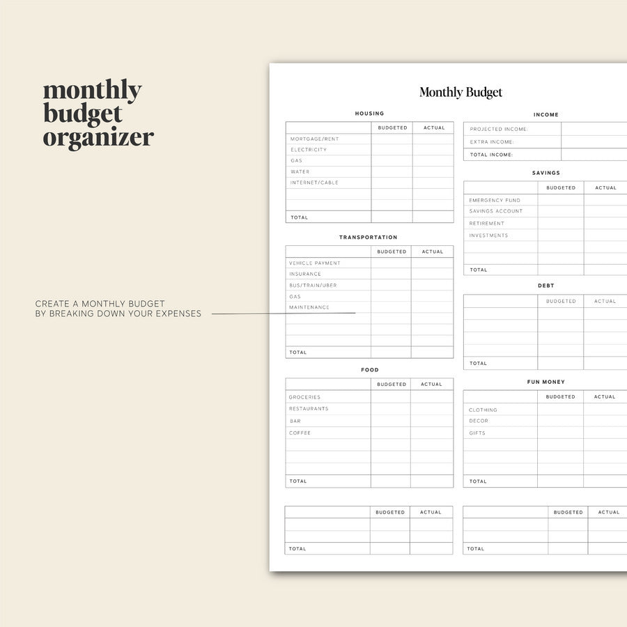 24to25 Daily Planner Annual Planning Notebook