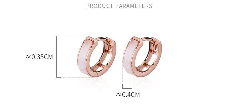 S925 silver earrings women