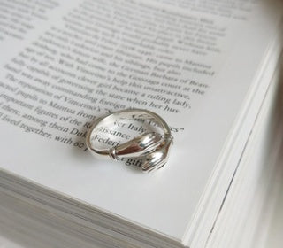 S925 Silver Personality Trend Designer Independent Design Finger Hug Rings