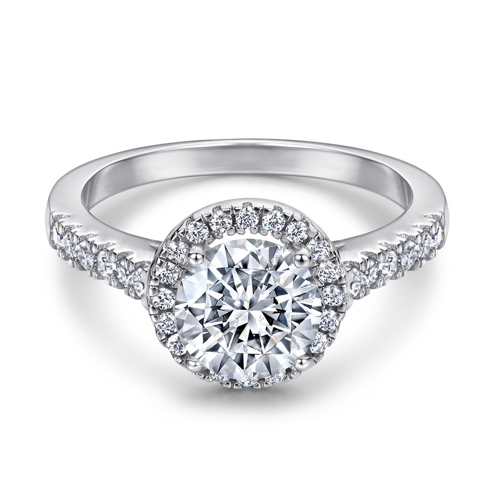 S925 Sterling Silver Niche Stacked Ring Women's Personality