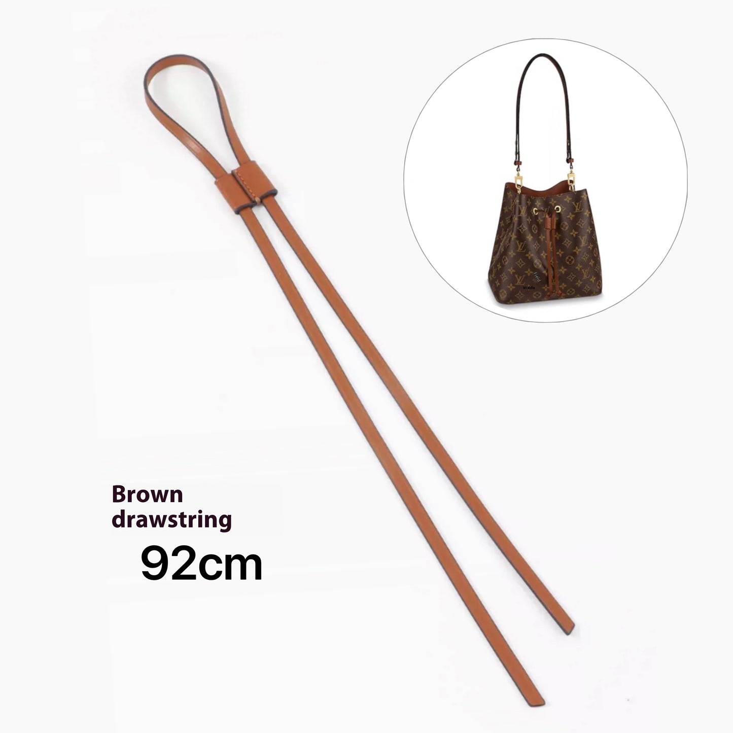 Seau exclusif Sac Sangle Accessoires Poignée Cuir Portable Ceinture