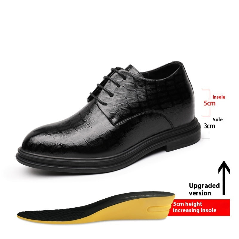 Chaussures en cuir respirantes pour homme, tenues de soirée et d'affaires