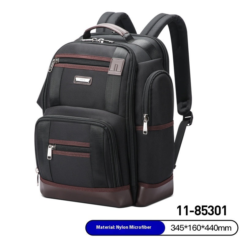 Sac d'école multi-poches, grande capacité, multifonctionnel, en tissu Oxford, pour ordinateur portable