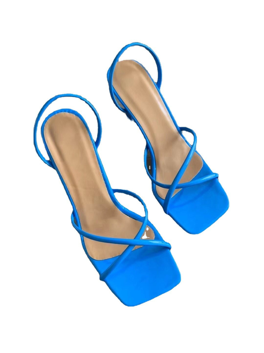 Nouvelles chaussures d'été pour femmes, sandales et pantoufles à talons aiguilles