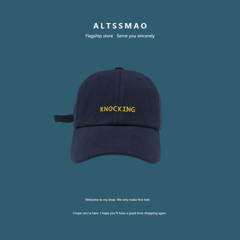 Face Displayed Small Letters Sun Visor Baseball Cap