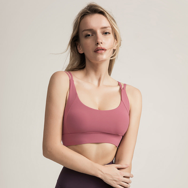 European And American Sports Underwear Women Running Shockproof
