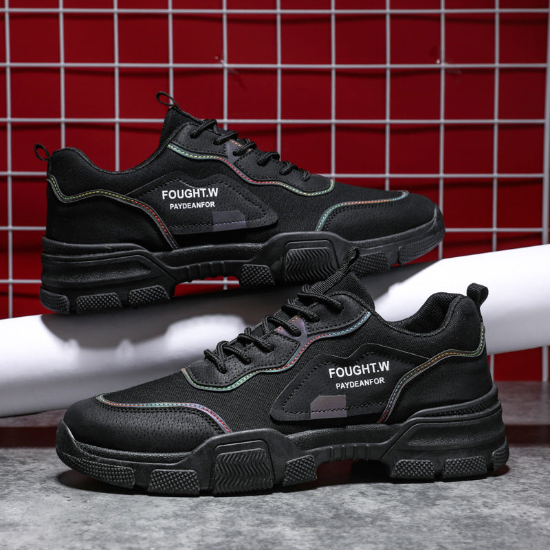 Autumn Style Men's Shoes Casual All-match Tooling Safety Shoes