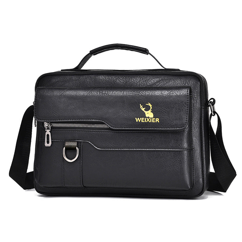 Sac messager à bandoulière pour homme, style rétro, sac à dos d'affaires