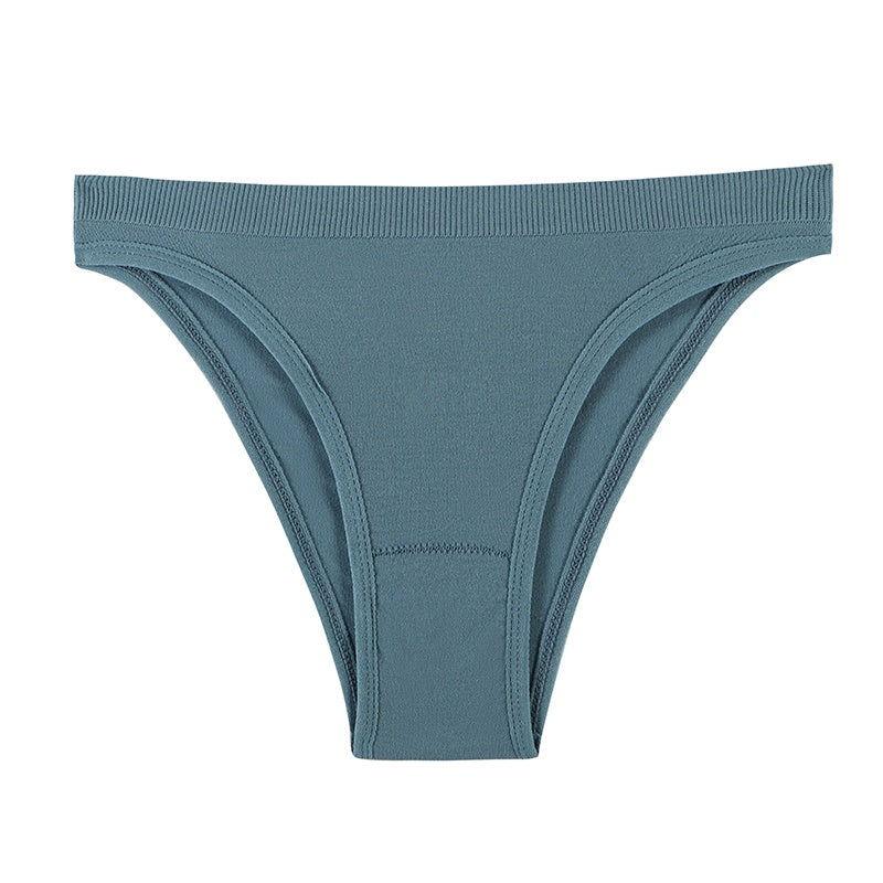 Culottes pour femmes, slips sans couture, sous-vêtements féminins, taille basse