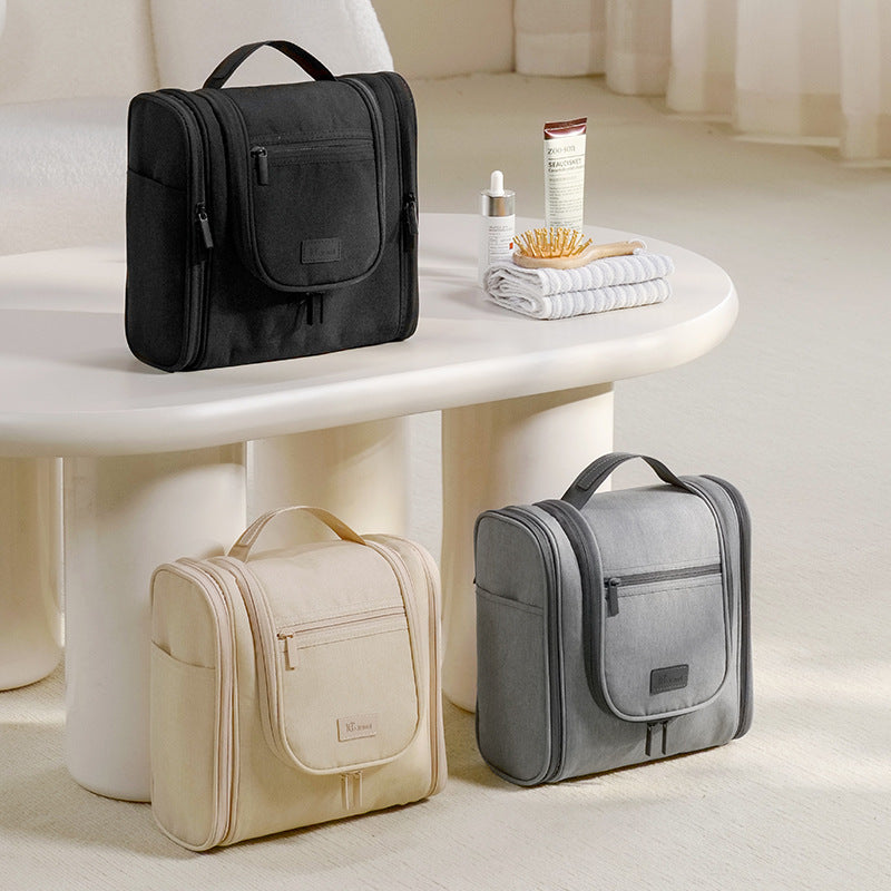Large Capacity Hook Toiletry Bag Travel Portable