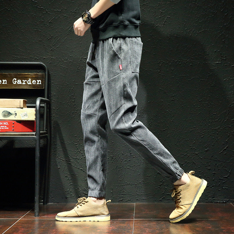 Casual Pants Harem Pants Nine-point Pants Plus Size Fashion Men's Trousers