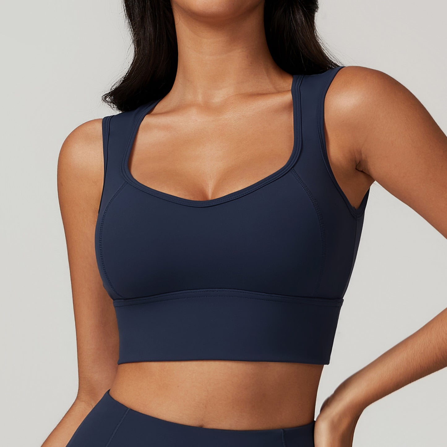 Brushed Back One-piece Sports Underwear For Women