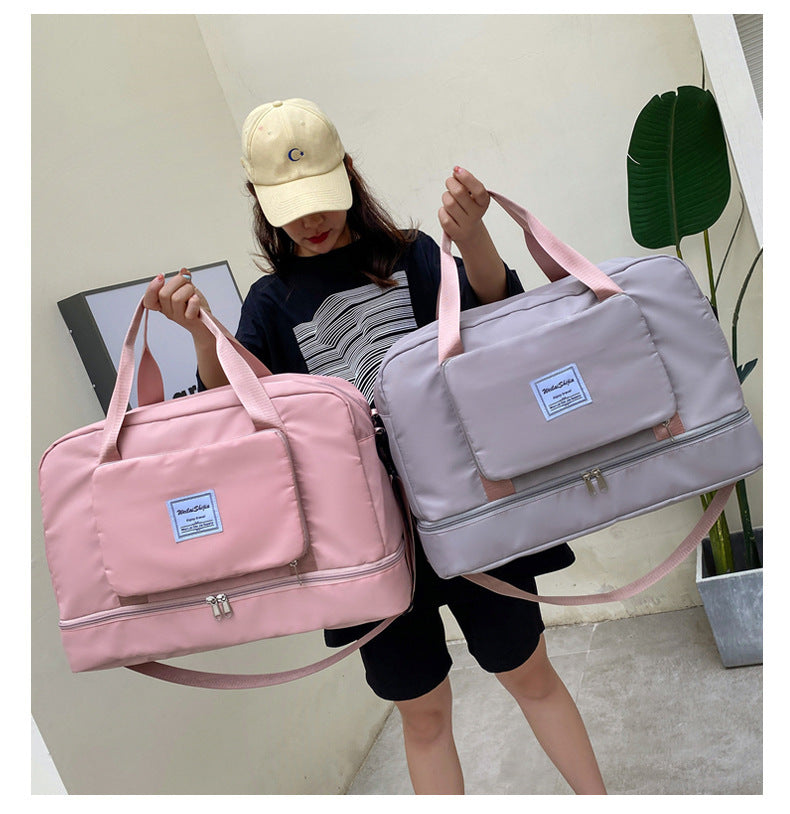 Sacs de voyage pliables pour le sport, la gym, le fourre-tout pour femme