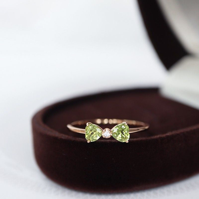 Bow Cute Simple Ring Women