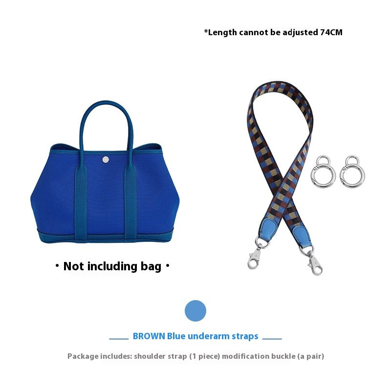 Sac fourre-tout d'atelier ingénieux fait à la main avec bandoulière