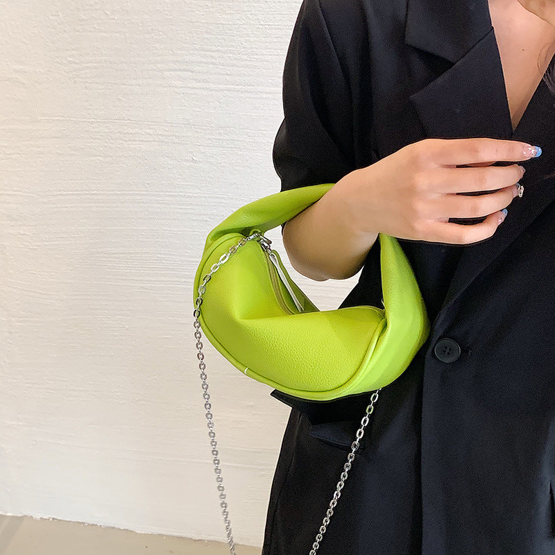 Sac messager portable pour femme avec chaîne Minority Fashion