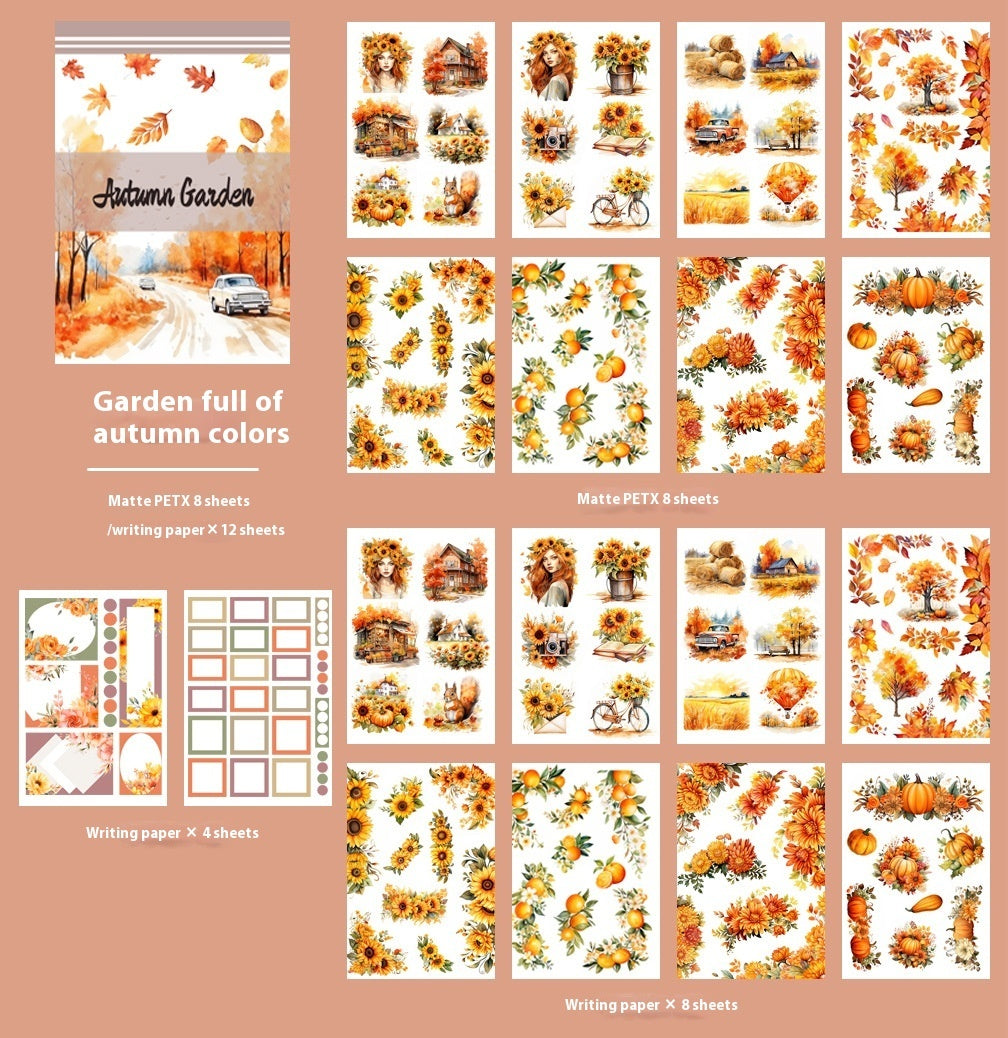 Journal Material PET Sticker Book