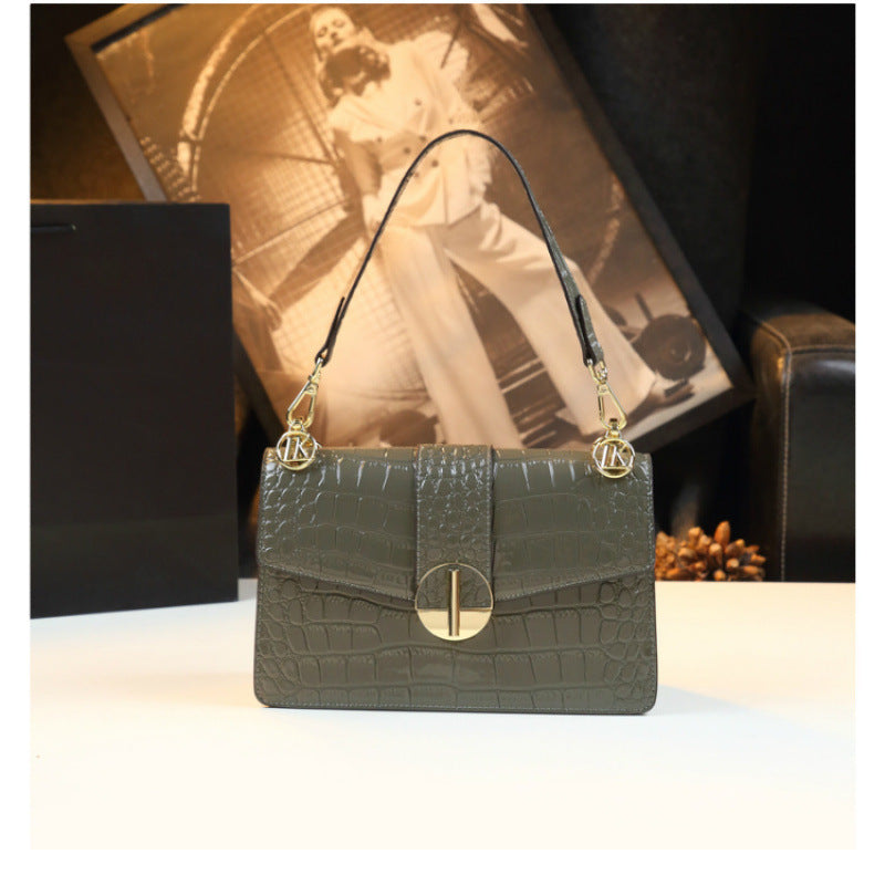 Sac bandoulière à larges bretelles pour femme, mode printemps-été
