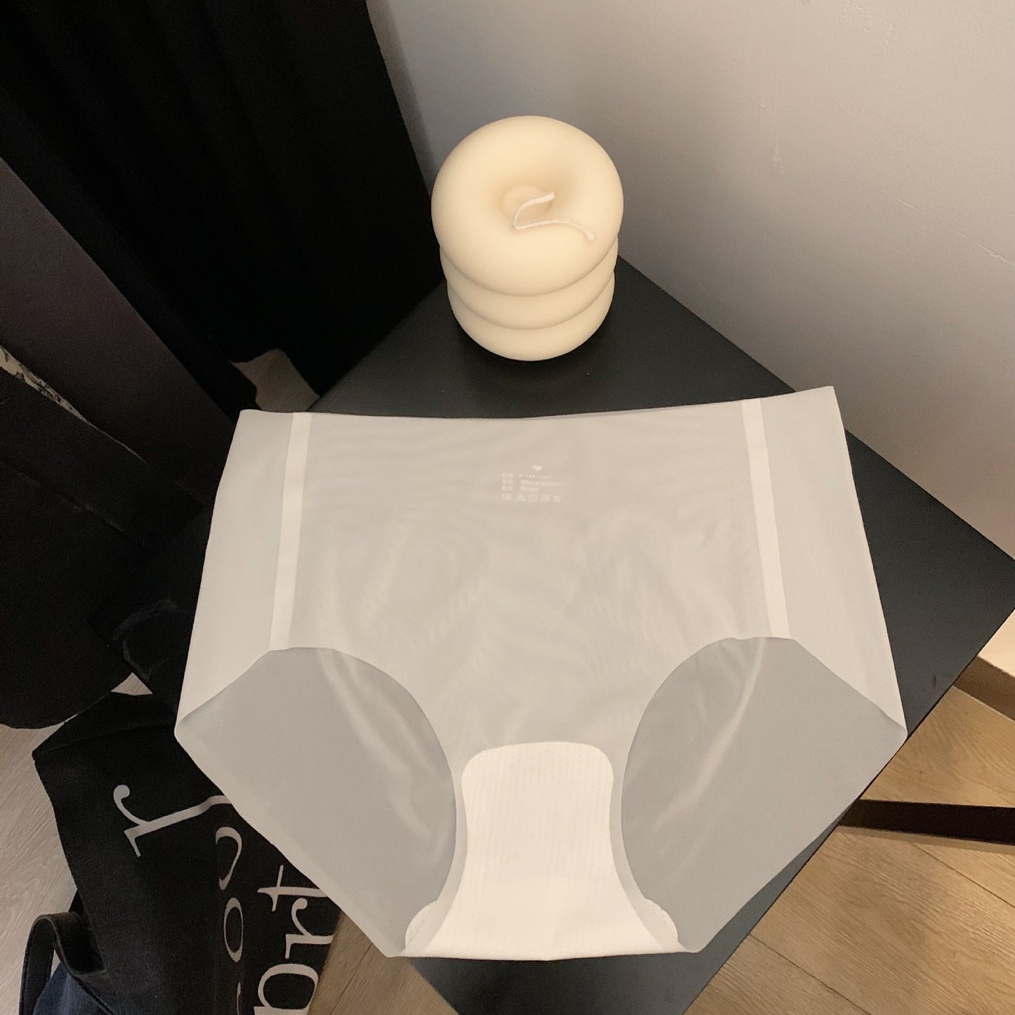 Sous-vêtements de sport en pur coton et soie glacée sans coutures pour femmes