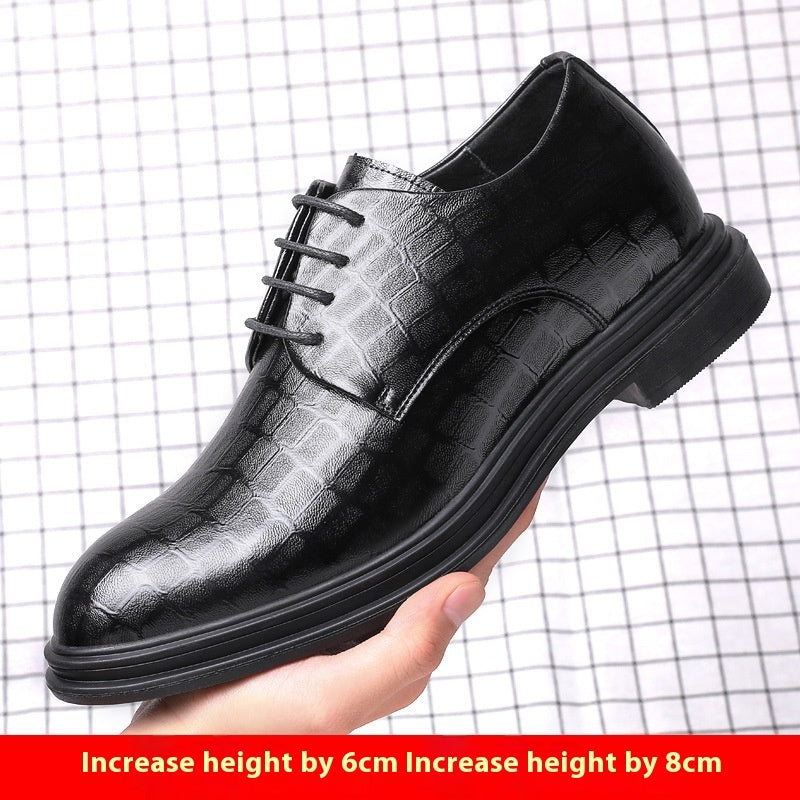 Chaussures en cuir respirantes pour homme, tenues de soirée et d'affaires