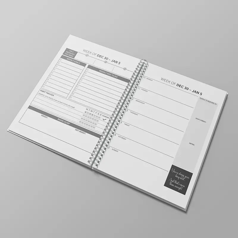 I'm Too 2025 Funny ADHD Planner