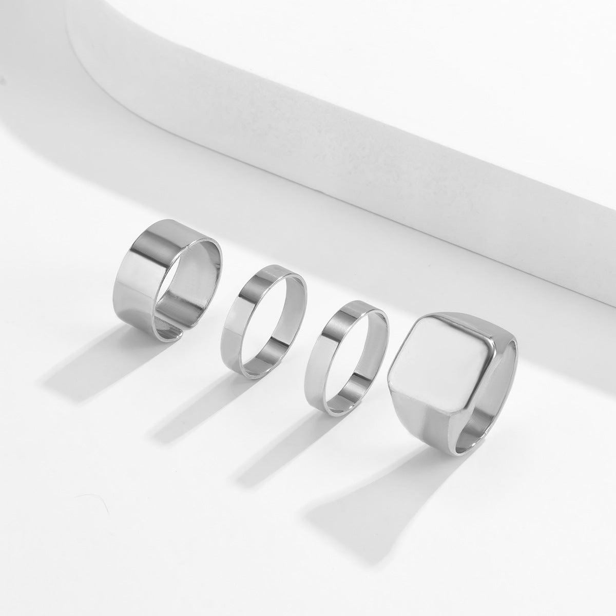 European And American Men's Ornament Hip Hop Trend Set Rings