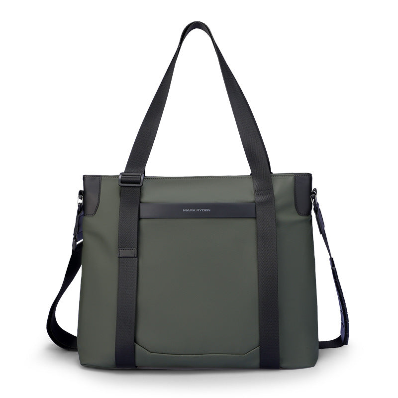 Sac messager à bandoulière multicouche grande capacité pour homme
