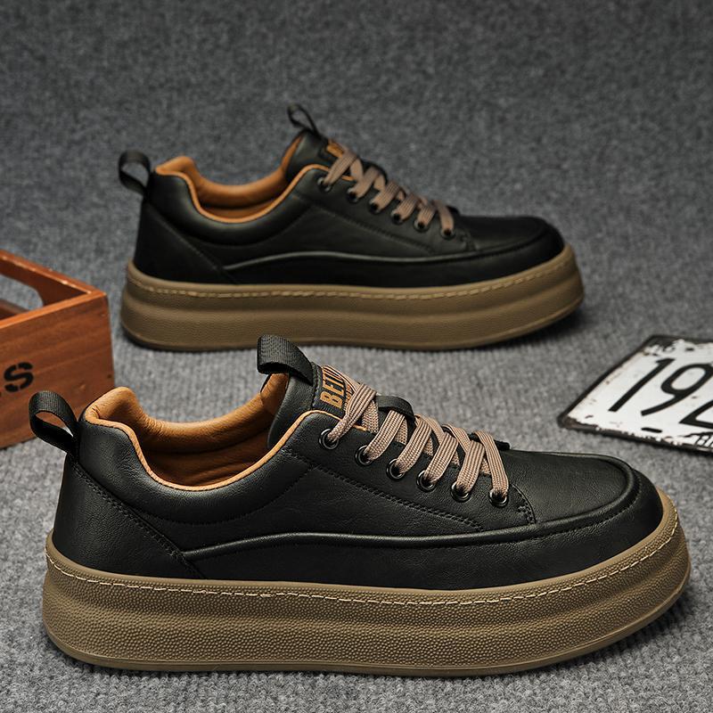 Four Seasons Platform Tide Comfortable And Versatile Men's Casual Sports Shoes