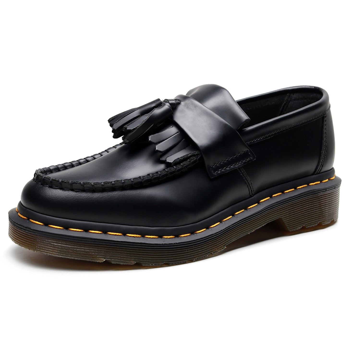 Chaussures d'affaires en cuir grande taille, mocassins britanniques à pampilles