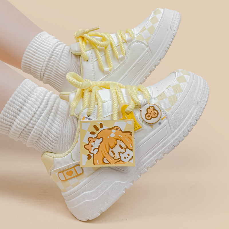 Chaussures de sport décontractées à la mode pour femmes coréennes