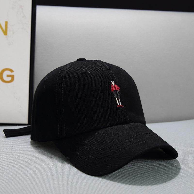 Face Displayed Small Letters Sun Visor Baseball Cap