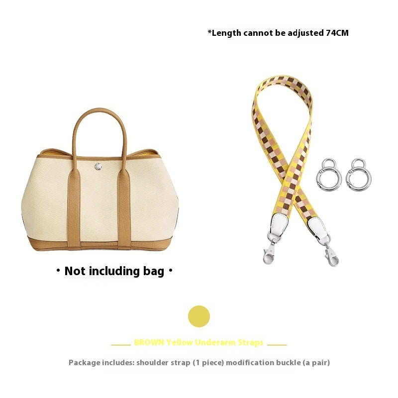 Sac fourre-tout d'atelier ingénieux fait à la main avec bandoulière