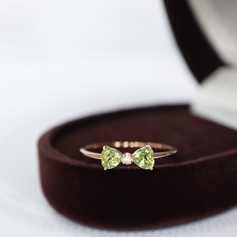 Bow Cute Simple Ring Women