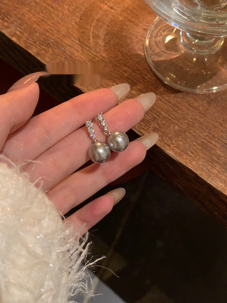 Cool New Chinese Style Opal Earrings