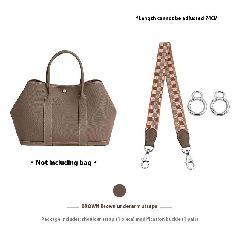 Sac fourre-tout d'atelier ingénieux fait à la main avec bandoulière