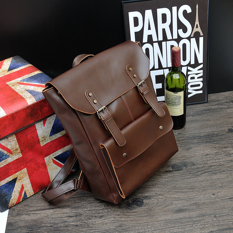 Men's Retro Large Capacity Travel Bag