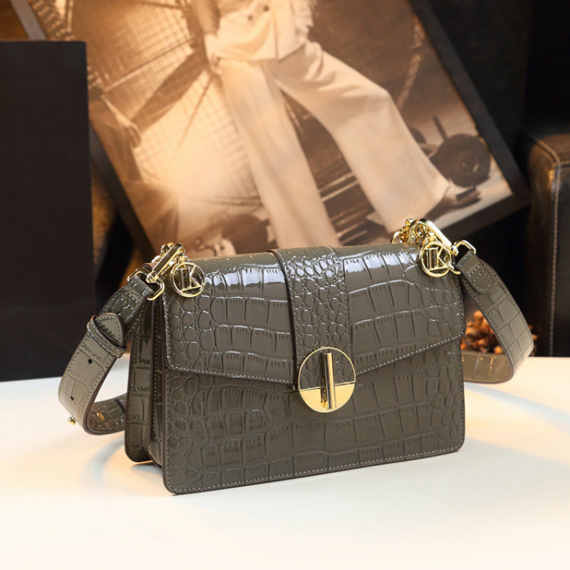Sac bandoulière à larges bretelles pour femme, mode printemps-été
