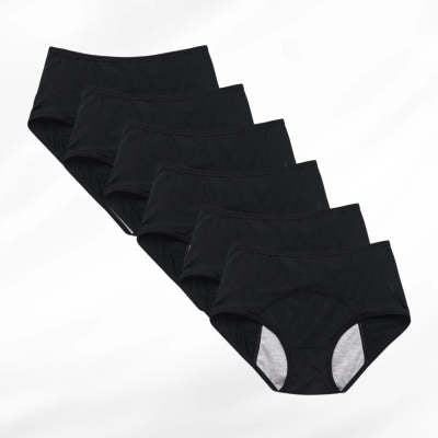 Culottes anti-fuites pour femmes, sous-vêtements en nylon