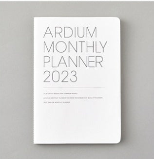 Date Type Monthly Planner Calendar