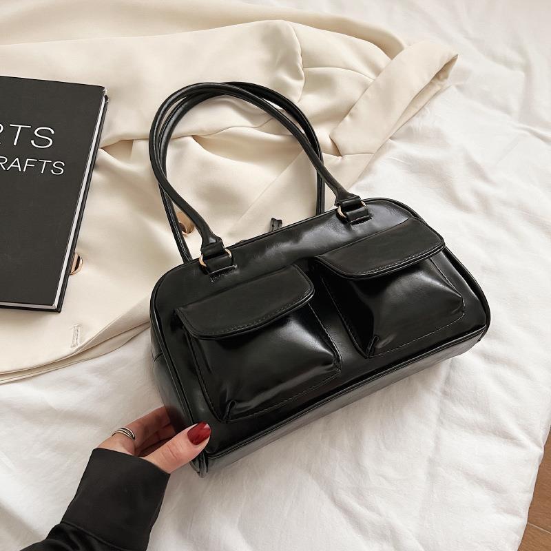 Sac à bandoulière multi-poches pour femme, sac à main carré polyvalent et tendance