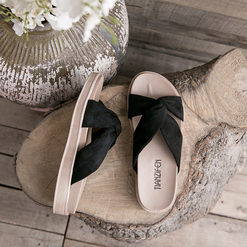 Women's Sandals Summer Retro Hong Kong Style