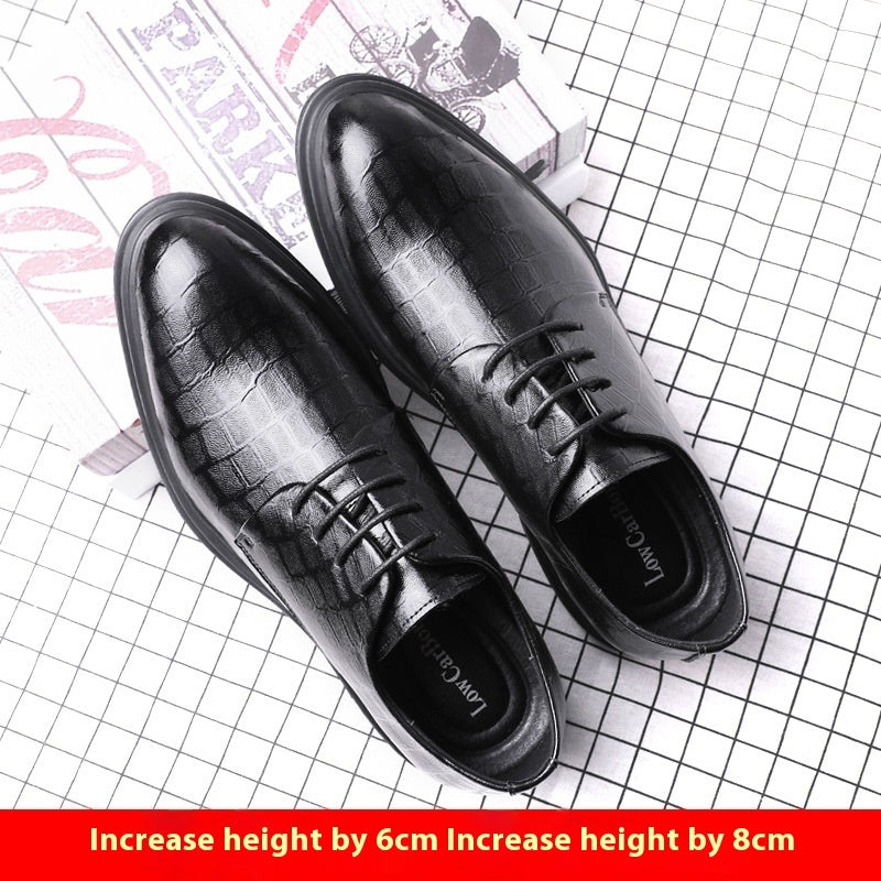Chaussures en cuir respirantes pour homme, tenues de soirée et d'affaires