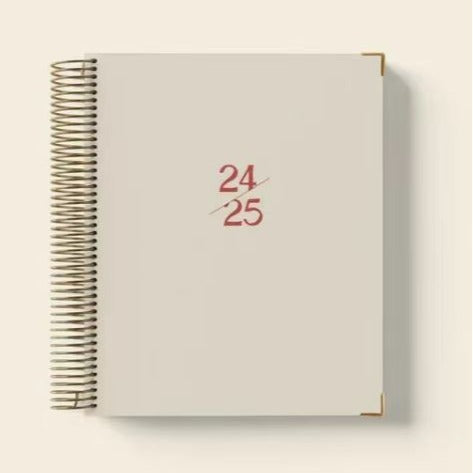 24to25 Daily Planner Annual Planning Notebook