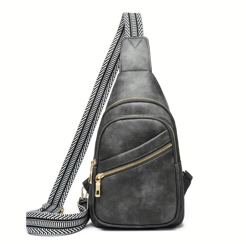 Petit sac bandoulière pour femme, sacs à bandoulière pour femme, sacs banane tendance en cuir pour femme, bandoulière 