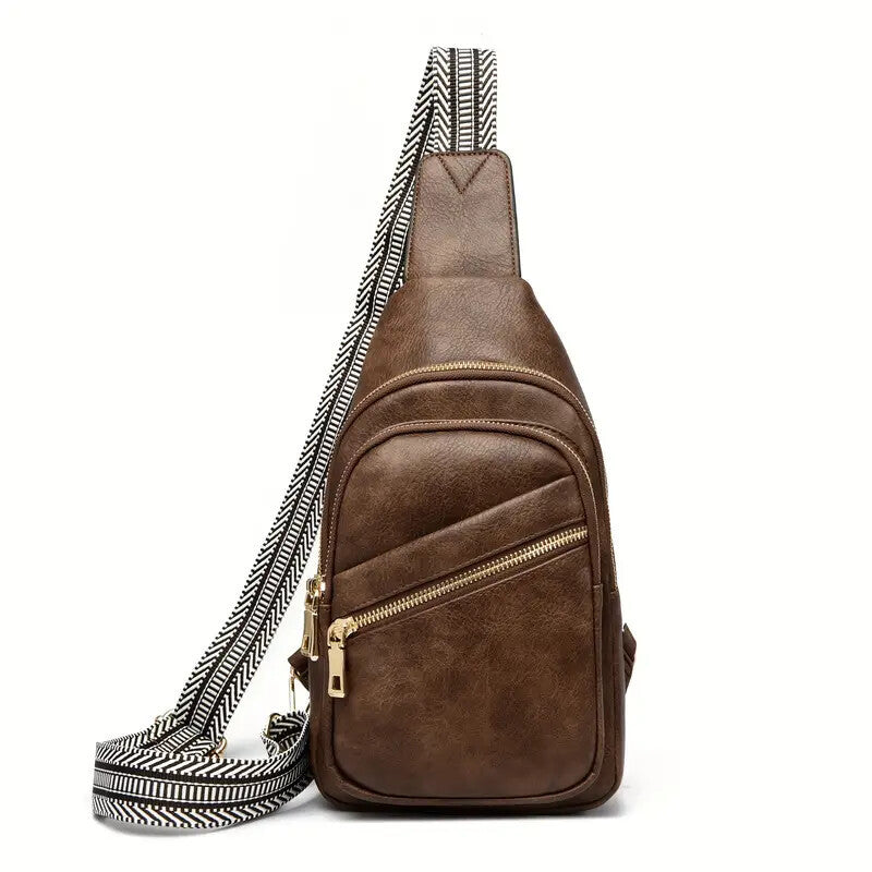 Petit sac bandoulière pour femme, sacs à bandoulière pour femme, sacs banane tendance en cuir pour femme, bandoulière 