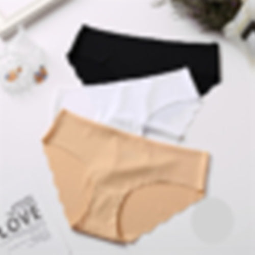 Sous-vêtements ultra-fins pour femmes, culottes sans couture, slips taille basse