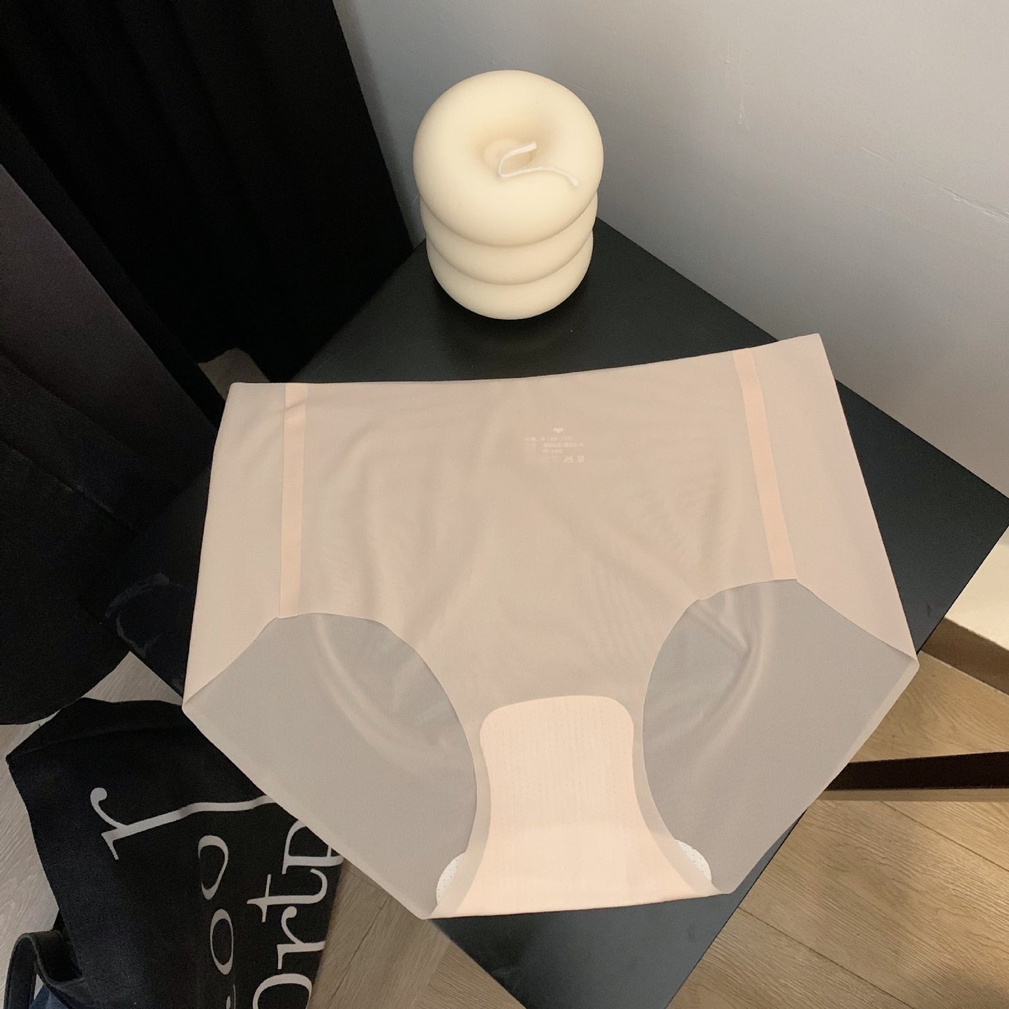 Sous-vêtements de sport en pur coton et soie glacée sans coutures pour femmes