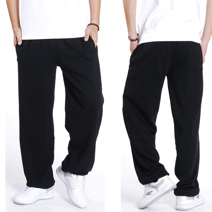 Fat Big Fleece Pants Hip-hop Pants