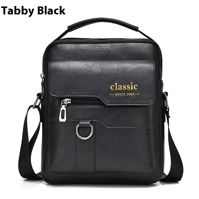 Sac messager à bandoulière pour homme, style rétro, sac à dos d'affaires